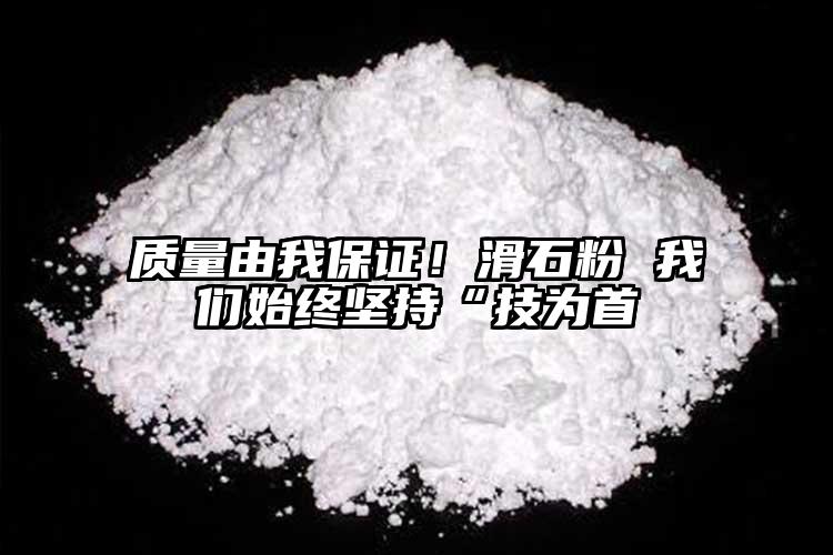 質(zhì)量由我保證！滑石粉 我們始終堅(jiān)持“技為首